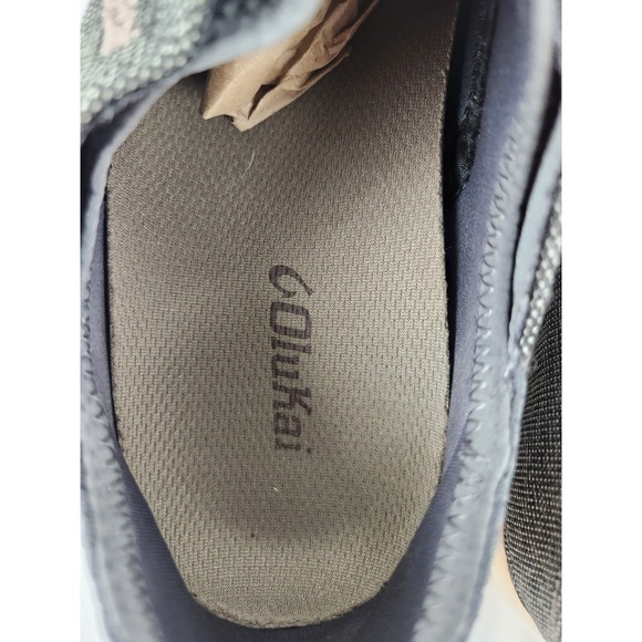 OluKai Men\'s Nohea Moku Sneaker Size 9.5 Grey Shoes Slip‎ On Loafer Boat Beach main image 5